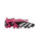 Rosa Vit Svart Adidas Predator ACCURACY FG fotbollsskor