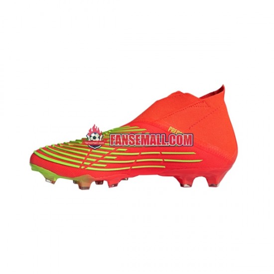 Röd Grön Adidas Predator EDGE AG Game Data fotbollsskor
