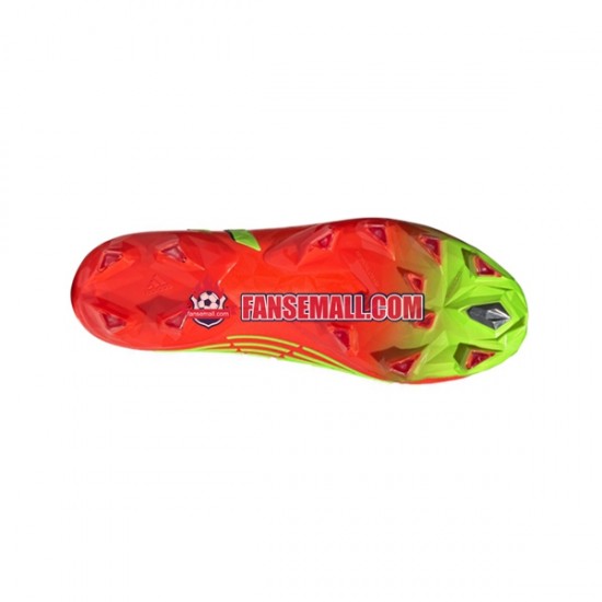 Röd Grön Adidas Predator EDGE AG Game Data fotbollsskor