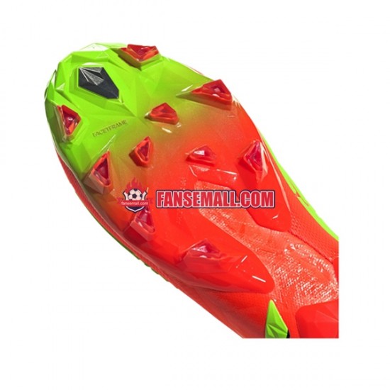 Röd Grön Adidas Predator EDGE AG Game Data fotbollsskor