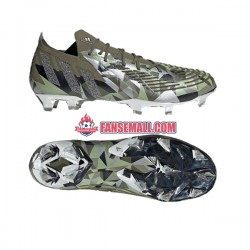 Grön Adidas Predator EDGE CRYSTAL.1 L FG fotbollsskor