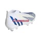 Blå Vit Adidas Predator EDGE FG Diamond Edge fotbollsskor