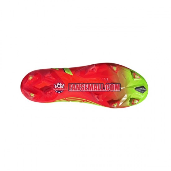Röd Grön Adidas Predator EDGE FG Game Data fotbollsskor