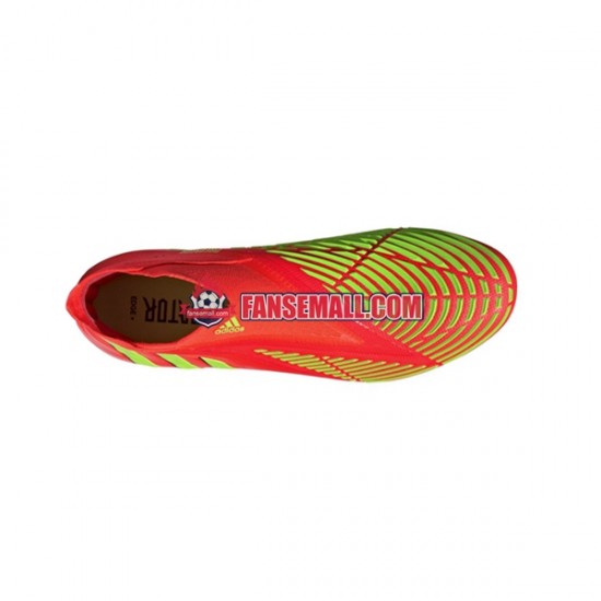 Röd Grön Adidas Predator EDGE FG Game Data fotbollsskor