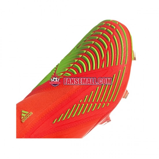 Röd Grön Adidas Predator EDGE FG Game Data fotbollsskor