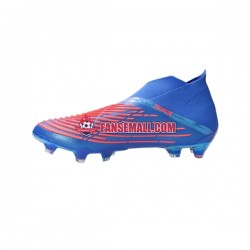 Röd Blå Adidas Predator EDGE FG Sapphire Edge fotbollsskor