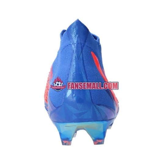 Röd Blå Adidas Predator EDGE FG Sapphire Edge fotbollsskor