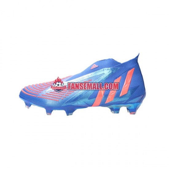 Röd Blå Adidas Predator EDGE FG Sapphire Edge fotbollsskor