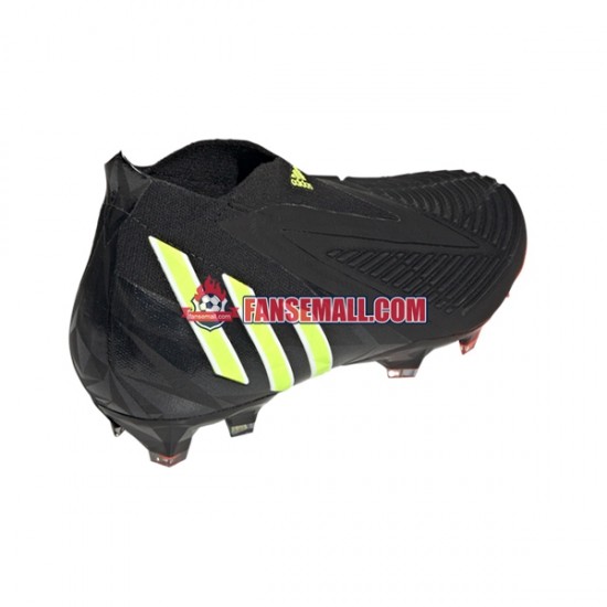 Gul Svart Adidas Predator EDGE FG Shadowportal fotbollsskor