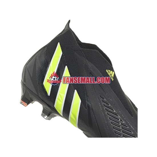 Gul Svart Adidas Predator EDGE FG Shadowportal fotbollsskor