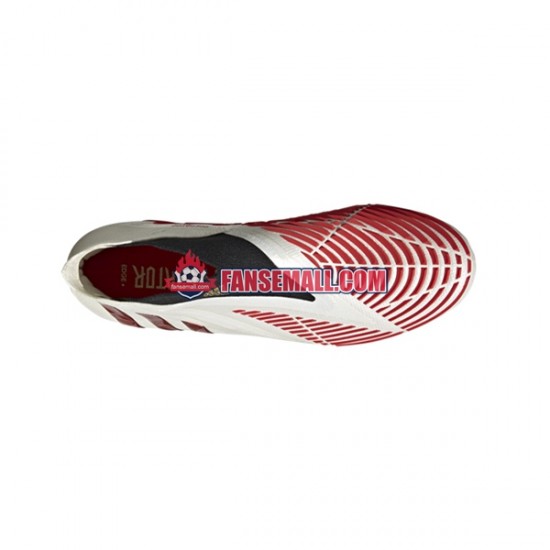 Röd Guld Vit Adidas Predator EDGE FG Showdown fotbollsskor