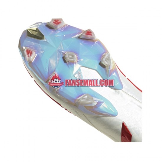 Röd Guld Vit Adidas Predator EDGE FG Showdown fotbollsskor