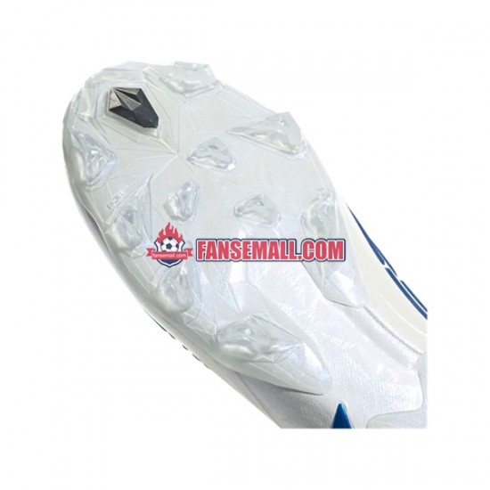 Blå Vit Adidas Predator EDGE.1 AG Diamond Edge fotbollsskor