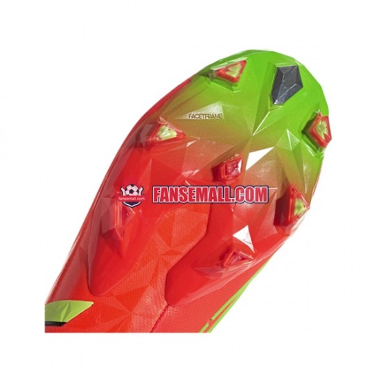 Röd Grön Adidas Predator EDGE.1 FG Game Data fotbollsskor