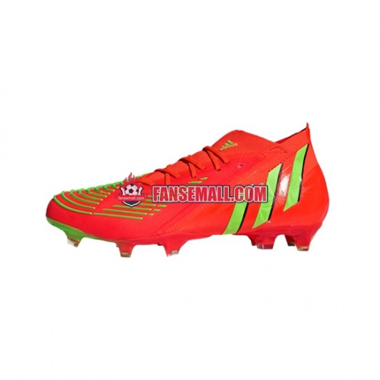 Röd Grön Adidas Predator EDGE.1 FG Game Data fotbollsskor