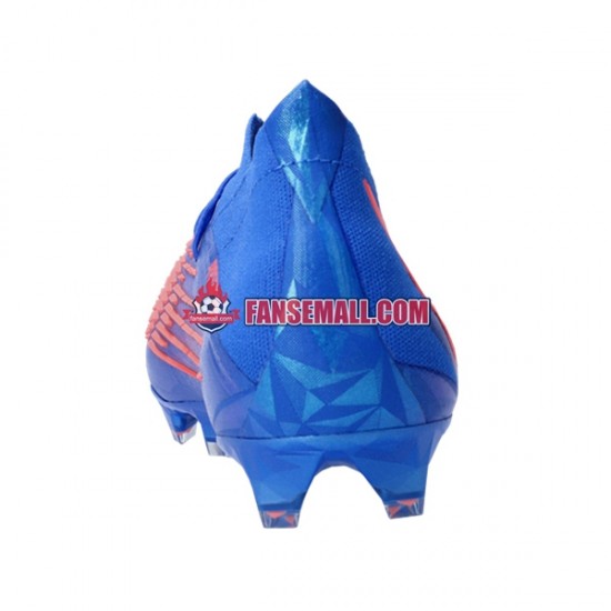 Röd Blå Adidas Predator EDGE.1 FG Sapphire Edge fotbollsskor