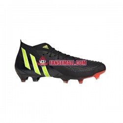 Gul Svart Adidas Predator EDGE.1 FG Shadowportal fotbollsskor