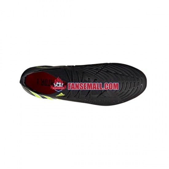 Gul Svart Adidas Predator EDGE.1 FG Shadowportal fotbollsskor