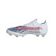 Blå Vit Adidas Predator EDGE.1 L AG Diamond Edge fotbollsskor
