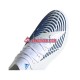Blå Vit Adidas Predator EDGE.1 L AG Diamond Edge fotbollsskor