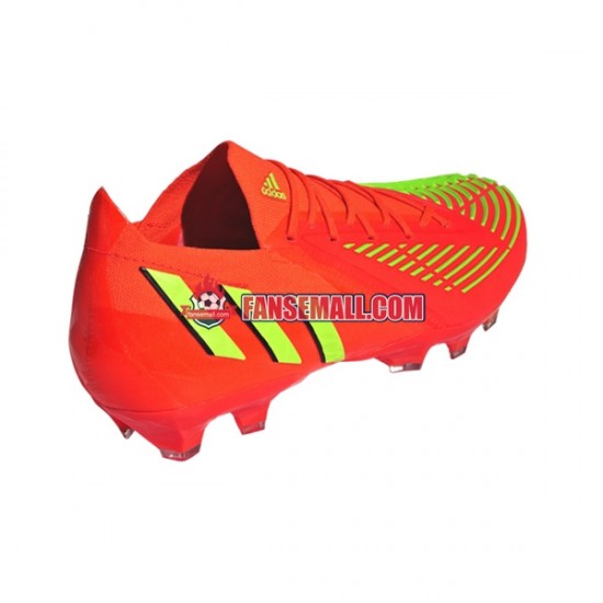 Röd Grön Adidas Predator EDGE.1 L AG Game Data fotbollsskor