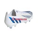 Blå Vit Adidas Predator EDGE.1 L FG Diamond Edge fotbollsskor