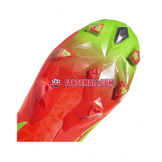 Röd Grön Adidas Predator EDGE.1 L FG Game Data fotbollsskor