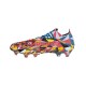 Blå Gul Adidas Predator EDGE.1 L FG Geometric fotbollsskor