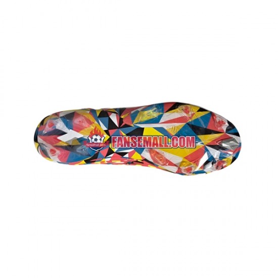 Blå Gul Adidas Predator EDGE.1 L FG Geometric fotbollsskor