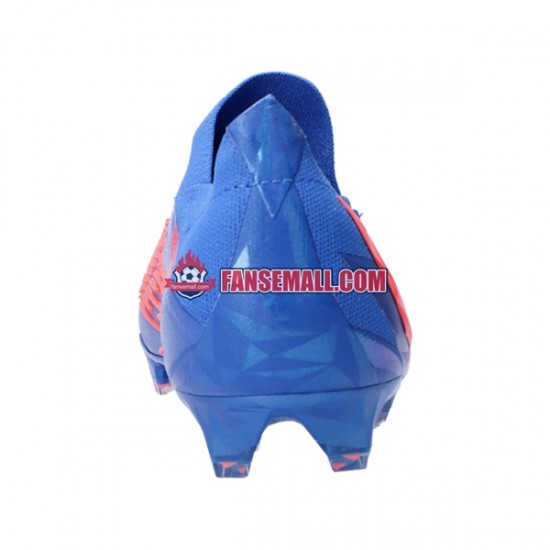Röd Blå Adidas Predator EDGE.1 L FG Sapphire Edge fotbollsskor