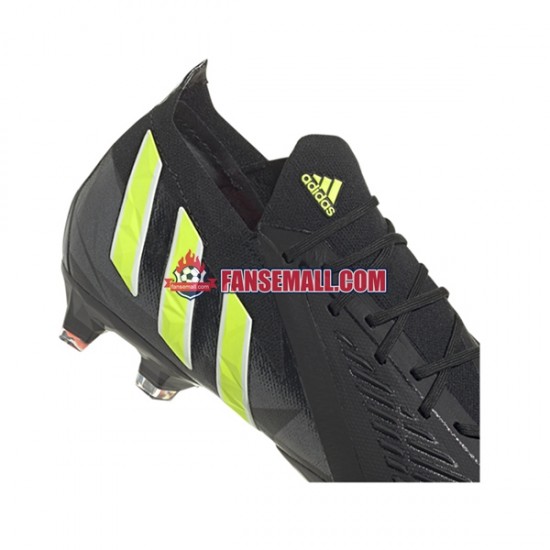 Gul Svart Adidas Predator EDGE.1 L FG Shadowportal fotbollsskor