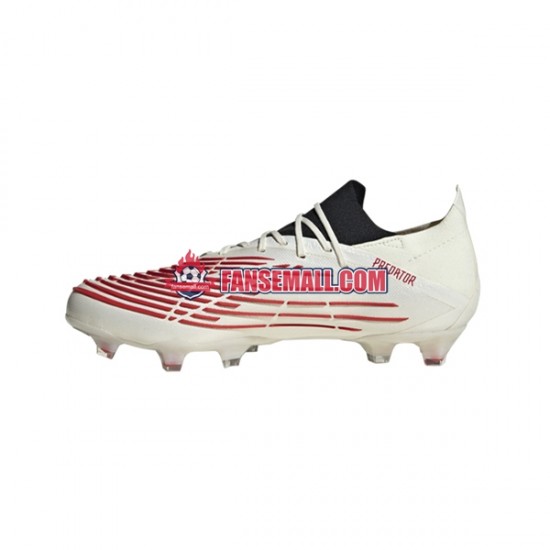 Röd Guld Vit Adidas Predator EDGE.1 L FG Showdown fotbollsskor