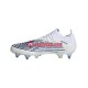 Blå Vit Adidas Predator EDGE.1 L SG Diamond Edge fotbollsskor