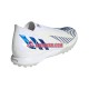 Blå Vit Adidas Predator EDGE.1 TF Diamond Edge fotbollsskor