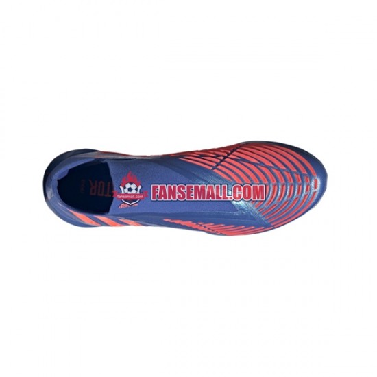 Röd Blå Adidas Predator EDGE.1 TF Sapphire Edge fotbollsskor
