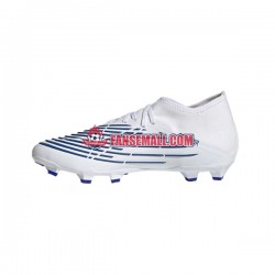 Blå Vit Adidas Predator EDGE.2 FG Diamond Edge fotbollsskor