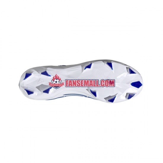 Blå Vit Adidas Predator EDGE.2 FG Diamond Edge fotbollsskor