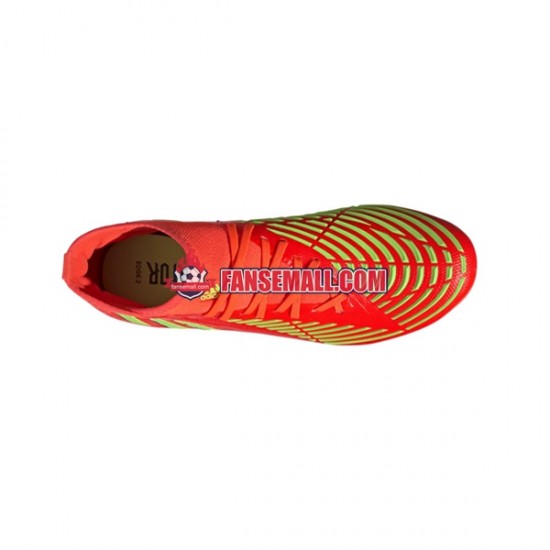 Röd Grön Adidas Predator EDGE.2 FG Game Data fotbollsskor