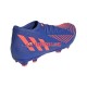 Röd Blå Adidas Predator EDGE.2 FG Sapphire Edge fotbollsskor