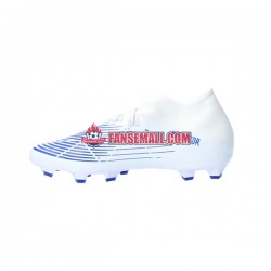Blå Vit Adidas Predator EDGE.3 FG Diamond Edge fotbollsskor
