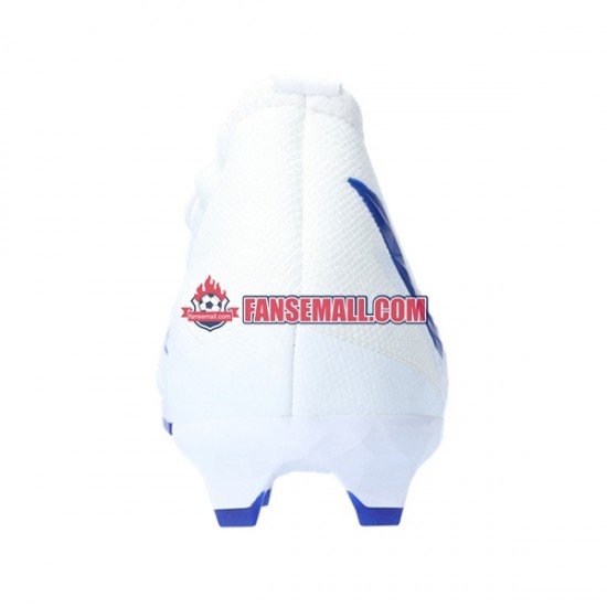 Blå Vit Adidas Predator EDGE.3 FG Diamond Edge fotbollsskor