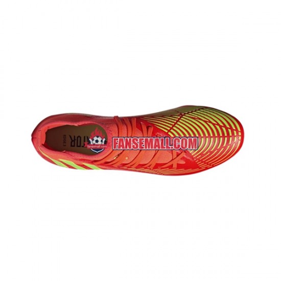 Röd Grön Adidas Predator EDGE.3 FG Game Data fotbollsskor