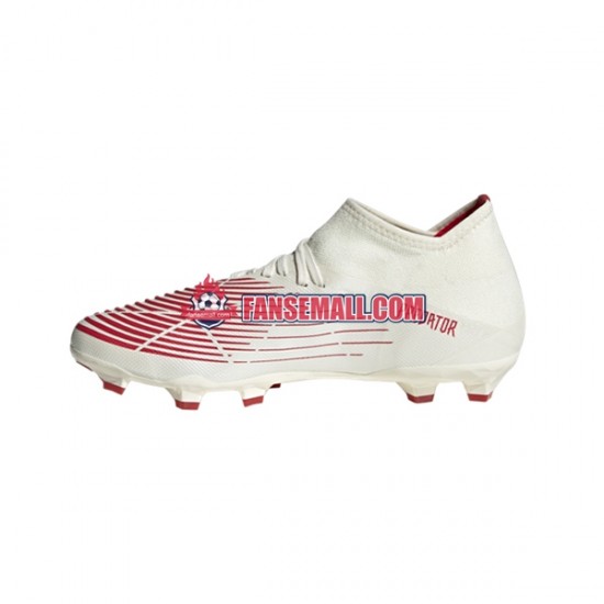 Röd Guld Vit Adidas Predator EDGE.3 FG Showdown fotbollsskor