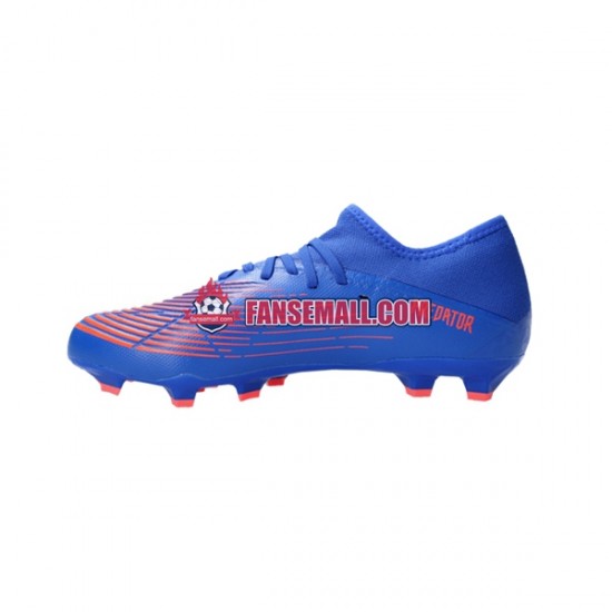 Röd Blå Adidas Predator EDGE.3 L FG Sapphire Edge fotbollsskor