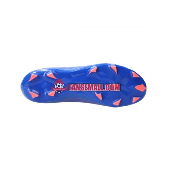 Röd Blå Adidas Predator EDGE.3 L FG Sapphire Edge fotbollsskor