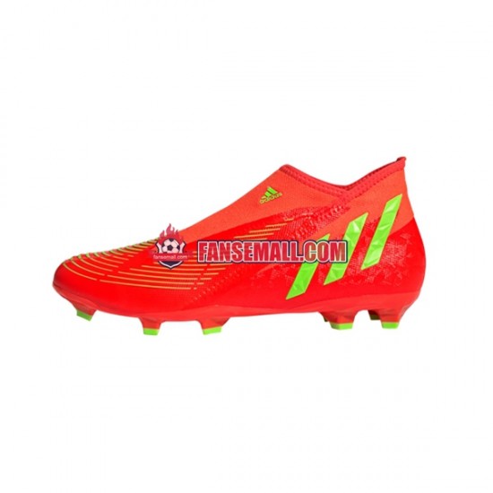 Röd Grön Adidas Predator EDGE.3 LL FG Game Data fotbollsskor