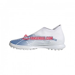 Blå Vit Adidas Predator EDGE.3 LL TF Diamond Edge fotbollsskor