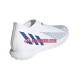 Blå Vit Adidas Predator EDGE.3 LL TF Diamond Edge fotbollsskor