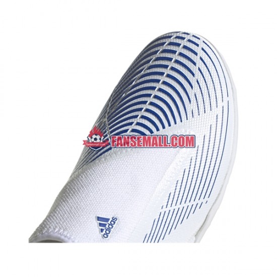 Blå Vit Adidas Predator EDGE.3 LL TF Diamond Edge fotbollsskor