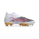 Vit Svart Adidas Predator Edge Geometric FG fotbollsskor